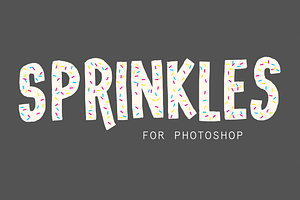 Sprinkles Brush for Photoshop