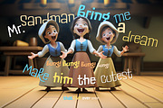 Craliccoob modern kids children font, a Sans Serif Font by popskraft (Thumbnail 9 of 13)
