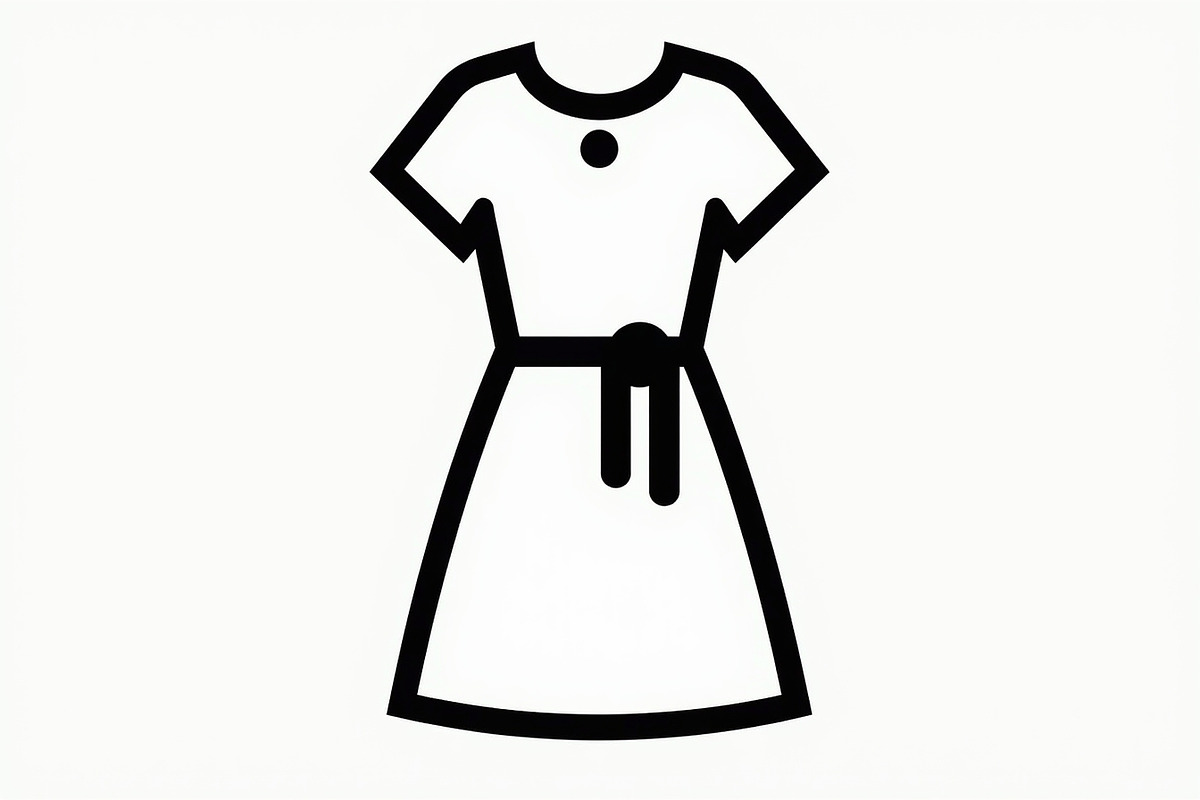 Fashion Dress Silhouettes Set, an Illustration by musafir_fashion (Photo 10 of 20)