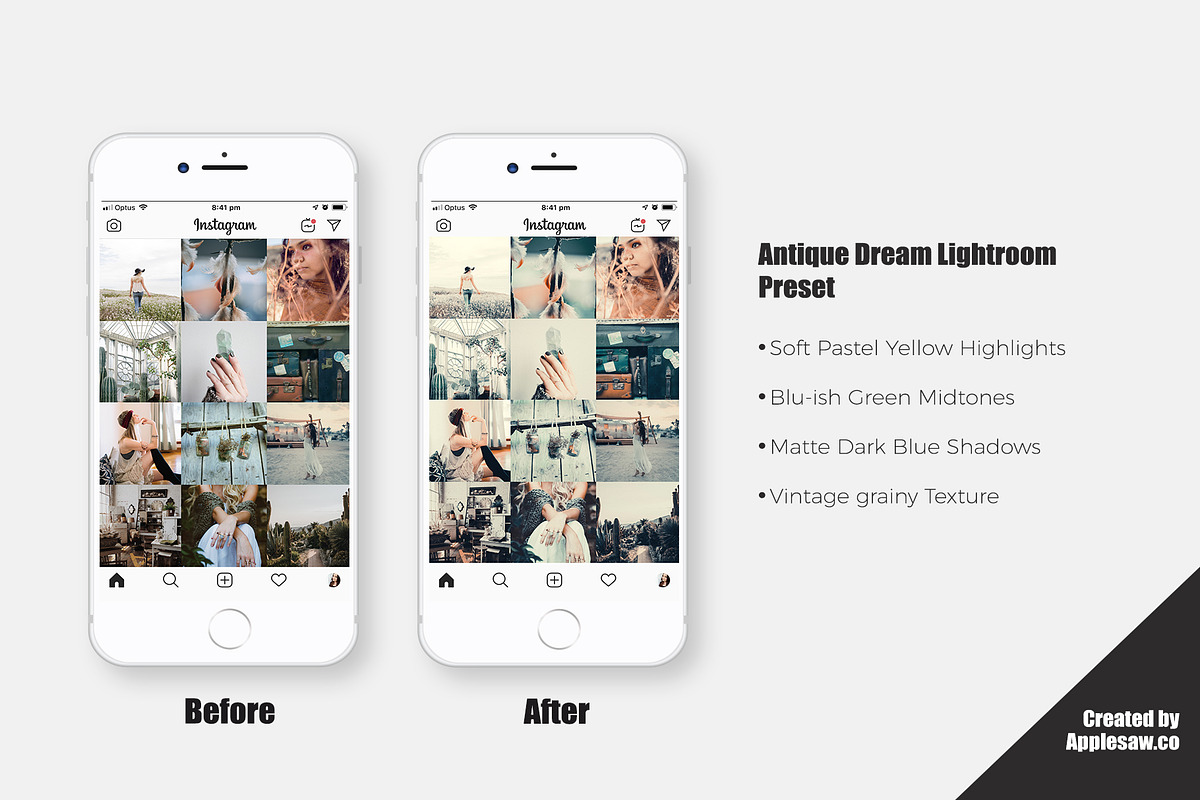Antique Dream Lightroom Presets preview 4