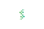 Modern Abstract Biotech DNA Logo, a Branding & Logo Template by arhabib (Thumbnail 4 of 9)