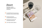 Desert Landscape and Clip Art, a Seasonal Illustration by Sweet Corner (Thumbnail 2 of 13)