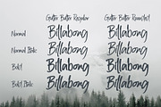 Gutters Butter, a Script Font by Omotu Studio (Thumbnail 2 of 14)