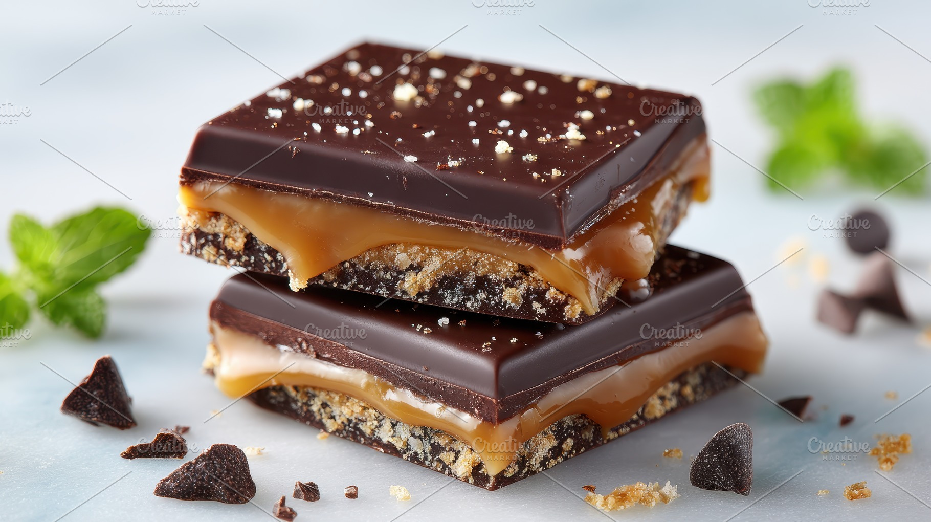 Delicious Salted Caramel Chocolate S, a Photo by Pixeness Studio