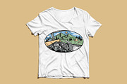view of the mountain from inside car, an Illustration by gunaonedesign (Thumbnail 3 of 4)