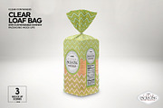 Clear Loaf/BreadBag Packaging Mockup, a Cups & Container Mockup by INCDesign (Thumbnail 5 of 10)