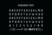 Nebvaro - Pixel Tech Font, a Sans Serif Font by Iqsiart Studio (Thumbnail 5 of 6)