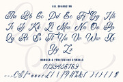 Quickstep Sign - Clean Script Font, a Script Font by AQR Studio (Thumbnail 7 of 8)