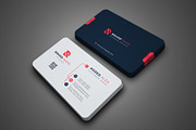 Simple And Clean Business Card, a Business Card Template by GFXCity (Thumbnail 1 of 4)