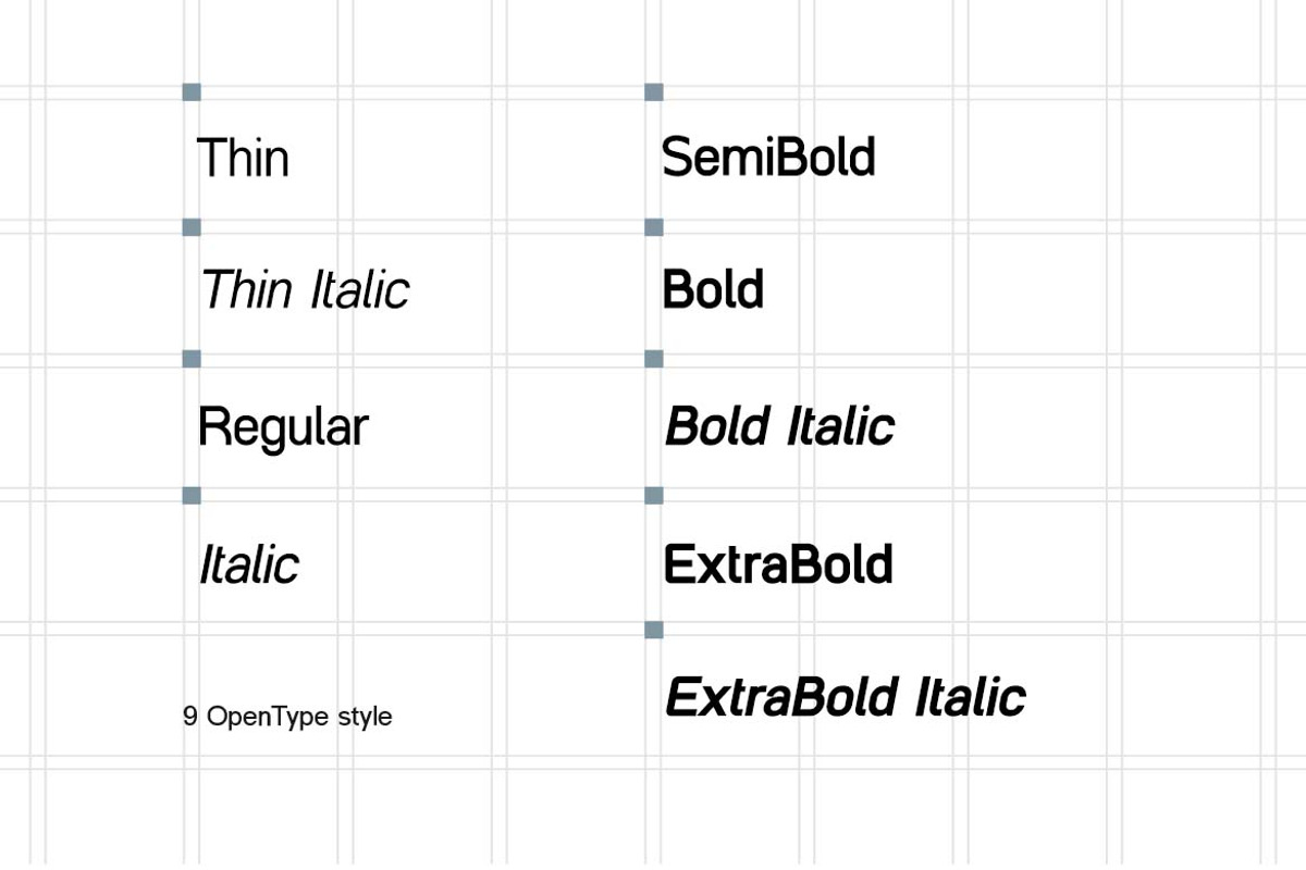 Masonries Sans Serif Family Font, a Sans Serif Font by UICreative (Photo 6 of 13)