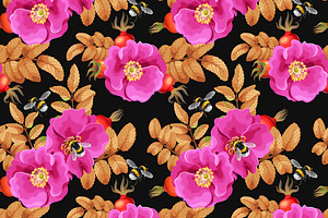 Dog-Rose Patterns