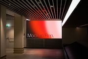 Billboard Screen Mockup 004, an Advertising Mockup by Burmess (Thumbnail 1 of 7)