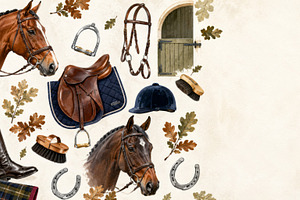 Equestrian horse riding collage feat, a Photo by Dvoevnore photos
