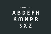Gagfir - Modern Branding Font, a Sans Serif Font by QR Design Studio (Thumbnail 10 of 16)