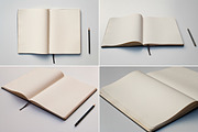Sketch Book Mockups, a Pens & Pencil Mockup by Andre28 (Thumbnail 2 of 5)