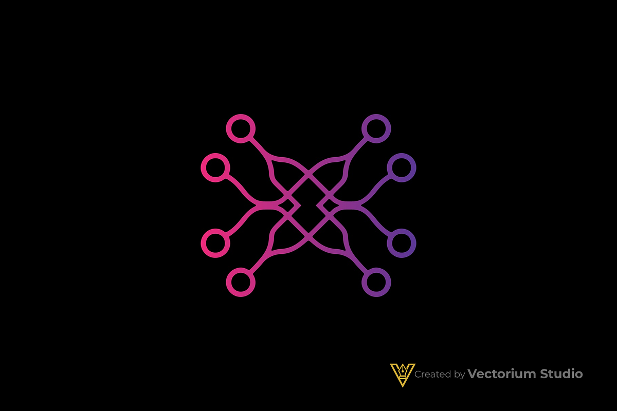 Abstract Network Logo, a Branding & Logo Template by Vectorium Studio (Photo 9 of 16)