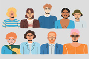 Men. Vector and raster graphics, a Person Illustration by Oliana Moroz (Thumbnail 7 of 18)