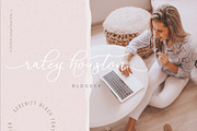 Serenity Blush, a Script Font by SilverMintDesign (Thumbnail 13 of 14)