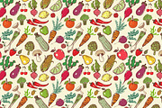 Fruits and vegetables doodles, a Food Illustration by Elina_Li (Thumbnail 19 of 20)