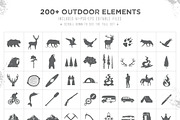 OUTDOOR LABELS CREATION KIT, a Graphic by Red Monkey (Thumbnail 3 of 6)