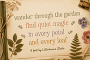 Beadcharm: Weird and Wonderful Font, a Serif Font by Letterhanna Studio (Thumbnail 4 of 9)