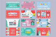 Merry Christmas Cover Templates, a Seasonal Illustration by alexdndz (Thumbnail 11 of 11)