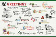 Complete Vintage Christmas Graphics, a Seasonal Illustration by French Kiss Collections (Thumbnail 22 of 28)