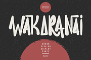Wakaranai Urban Display Font, a Handwritten Font by Maulana Creative (Thumbnail 1 of 7)