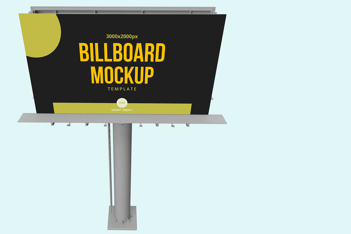 Billboard Mockup Template, an Advertising Mockup by Giant Design (Photo 3 of 5)