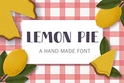 Lemon Pie, a Sans Serif Font by Type and Graphics Studio (Thumbnail 1 of 7)