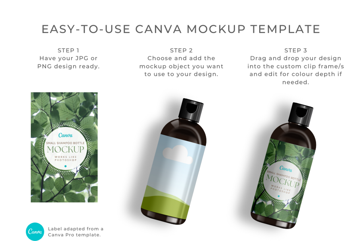 Cosmetic Containers 1, Canva Mockups, a Cups & Container Mockup by Mockup Scene (Photo 3 of 23)
