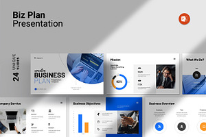 Business Plan Presentation Template, a Presentation Template by Studio_Clarity