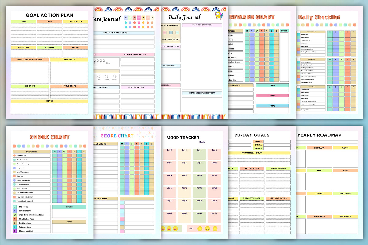 Editable 50 Editable Canva Templates preview 3