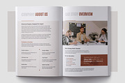 Case Study Template, MS Word, a Brochure Template by DesVert (Thumbnail 3 of 6)