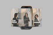 Instagram Story Mockup, an iPhone Mockup by graphicsecond (Thumbnail 2 of 5)