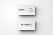 Simple Minimal Business Card 6, a Business Card Template by ND Design (Thumbnail 4 of 8)
