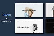 Dash - Onepage Personal (Sale), a Bootstrap Template by Zeepfeed (Thumbnail 2 of 4)