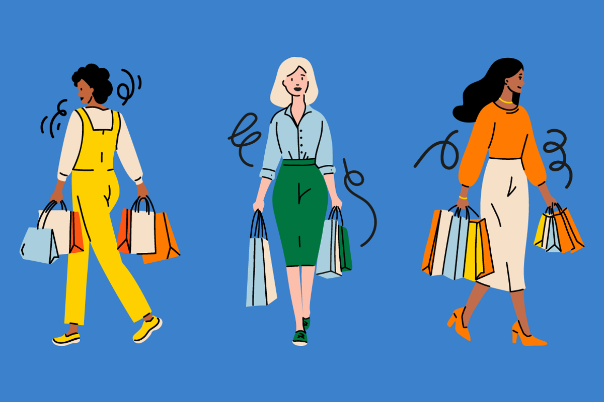 110+ shopping day clipart, a Finance Illustration by Zeukaa (Photo 3 of 15)