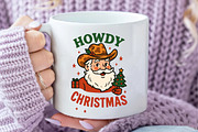 Howdy Christmas Western Santa Cowboy, an Illustration by Daily.Designs (Thumbnail 4 of 6)