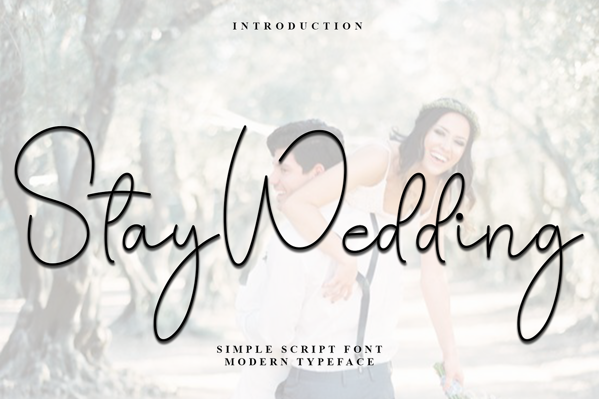Stay Wedding, a Handwritten Font by FreshTypeINK (Photo 1 of 8)