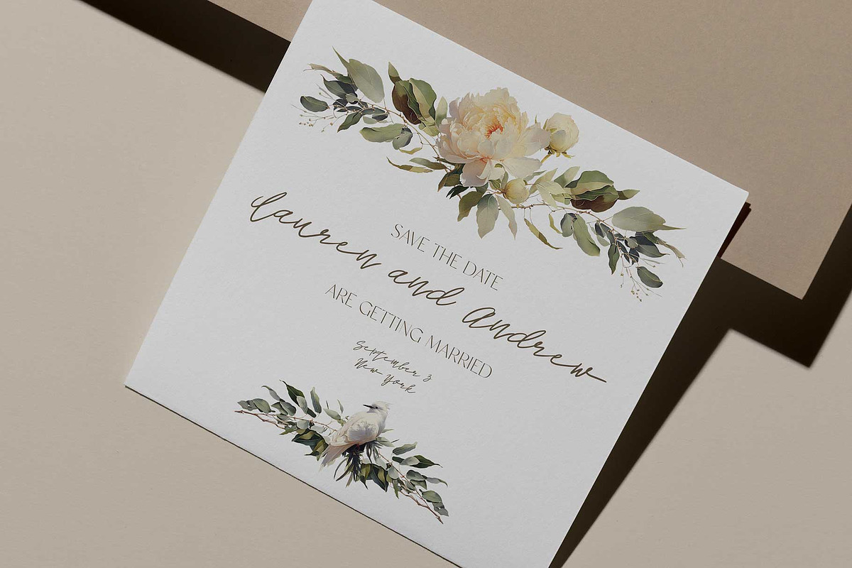 Peony - watercolor illustrations, a Decorative Illustration by AI Crafted Magnolia (Photo 11 of 12)