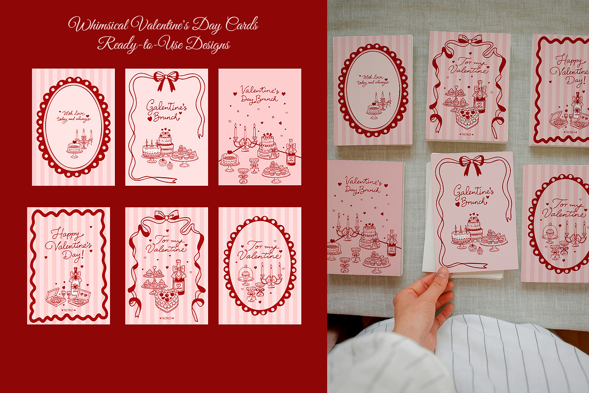 Whimsical Valentine's Day Doodles, a Decorative Illustration by SunnJaneArt (Photo 8 of 11)