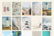Coastal Wall Art Prints Bundle, a Background Graphic by Artemsky (Thumbnail 14 of 15)