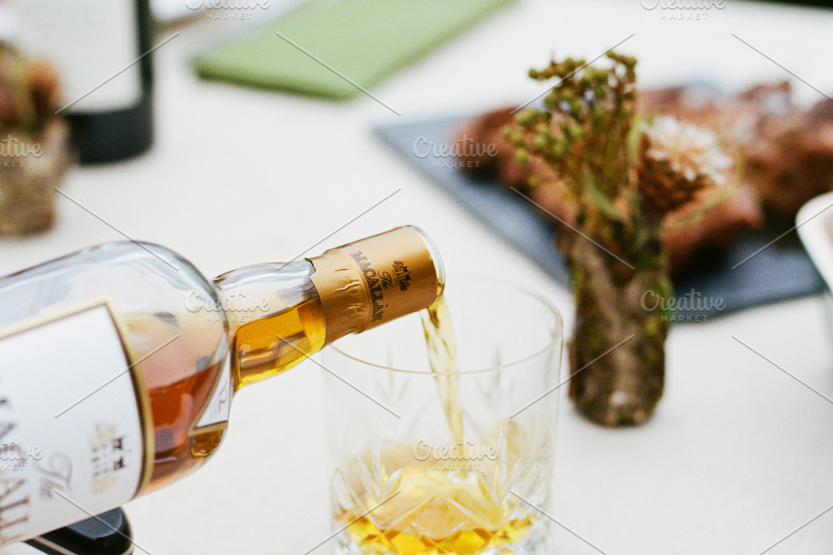 Pouring Scotch at Catered Dinner, a Food & Drink Photo by OMC ART HOUSE (Photo 2 of 2)