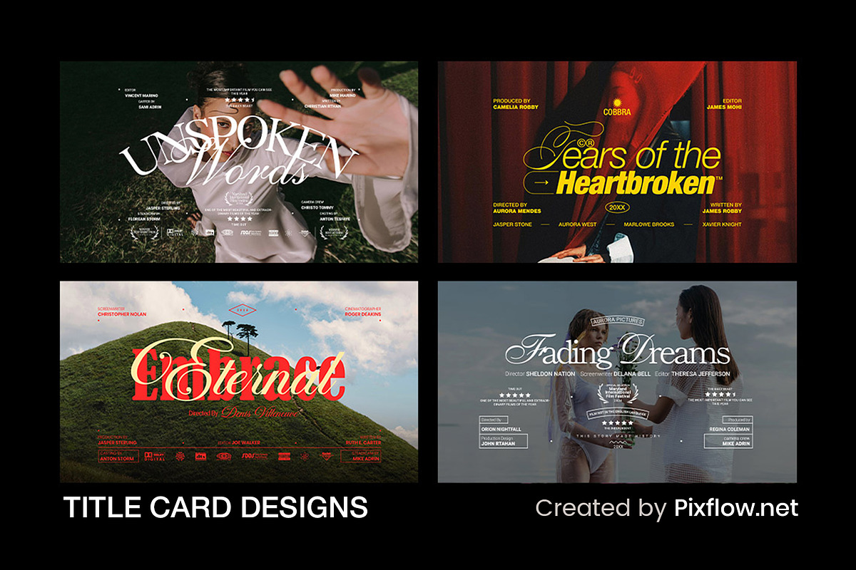 Title Card Designs V.2