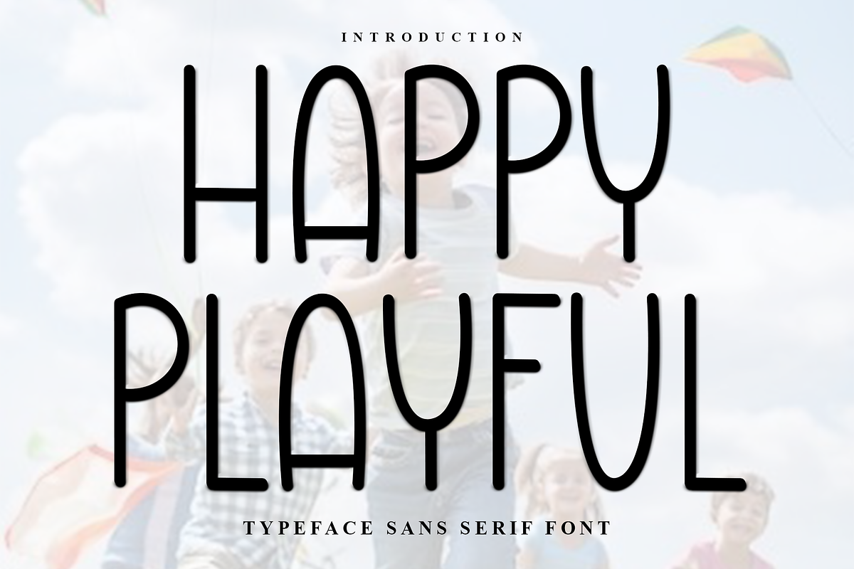 Happy Playful, a Sans Serif Font by FreshTypeINK (Photo 1 of 8)