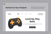 Playful 3D Game Icon Pack, a Technology Illustration by twinstd (Thumbnail 5 of 6)