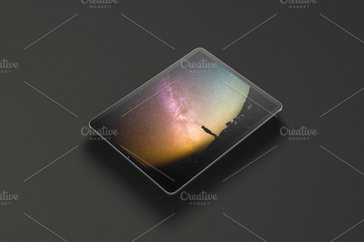 iPad Pro Tablet Screen Mockup, an iPad Mockup by professorinc (Photo 13 of 13)