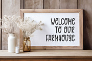 Pumpkin Cookie - Farmhouse Font, a Handwritten Font by BarcelonaShop (Thumbnail 8 of 13)