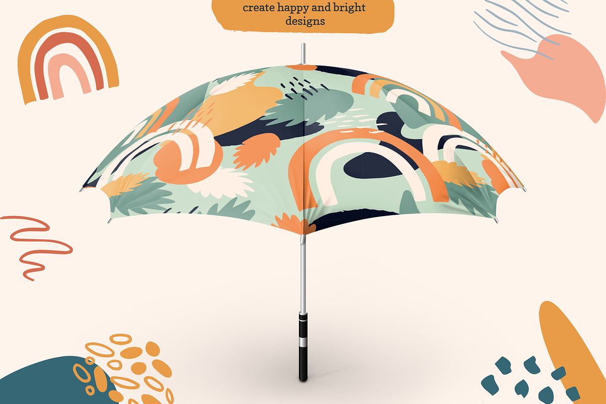 Abstract Flora Patterns, an Object Graphic by Cozy pattern shop (Photo 2 of 8)